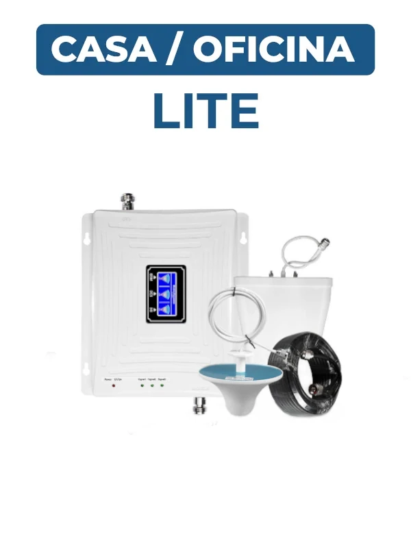 Repetidor potenciador amplificador de señal celular Kit Lite